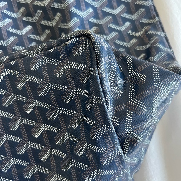 Stylish Blue Tote Bag - Picture 3 of 6